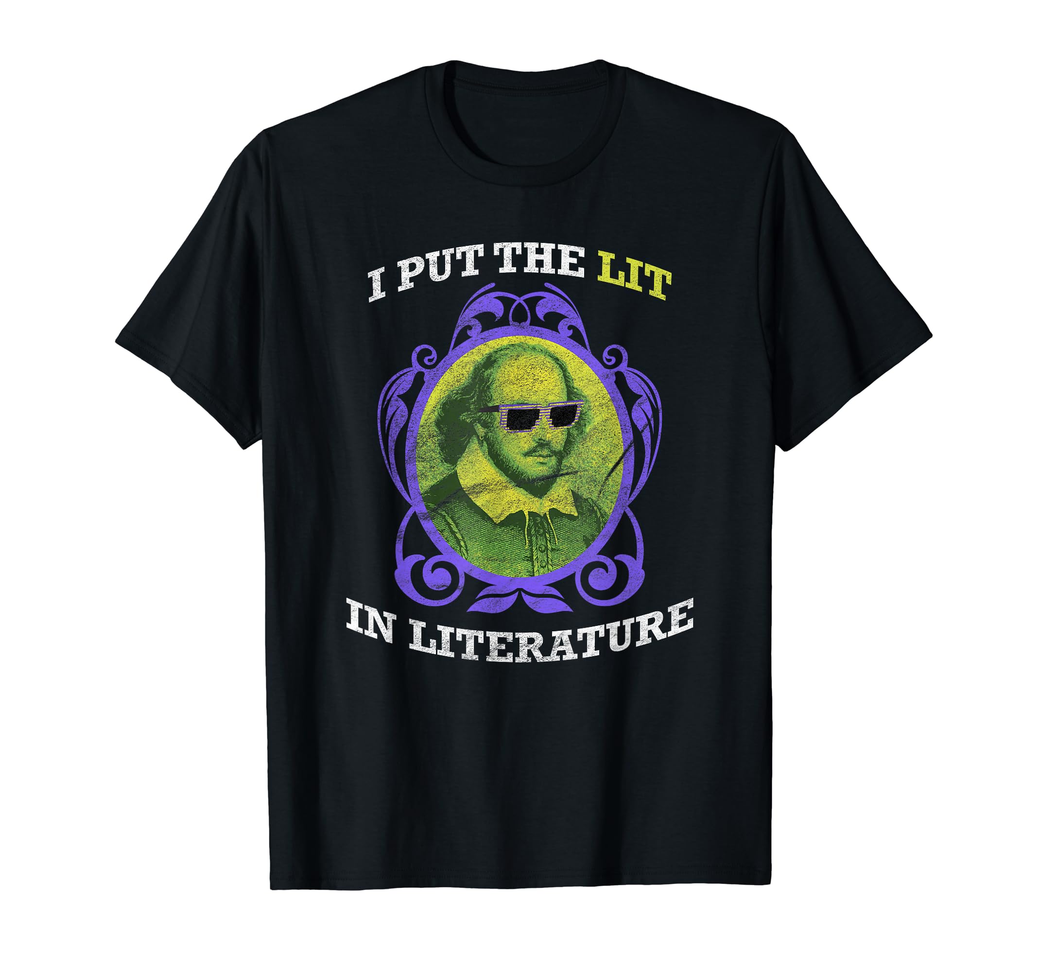I Put Lit Literature William T-Shirt - Minimalist Print Men Women - T-Shirt, Sweatshirt, Hoodie