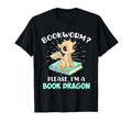 Reading Books Bookworm I Am Book Dragon T-Shirt - Trendy Graphic for Adults - T-Shirt, Sweatshirt, Hoodie