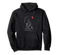 Buddha Meditation Minimalist Zen Hoodie - Fun Novelty Design Unisex - T-Shirt, Sweatshirt, Hoodie