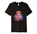 Ganesha Art Hindu God Spiritual Yoga T-Shirt - Graphic Print Unisex - T-Shirt, Sweatshirt, Hoodie