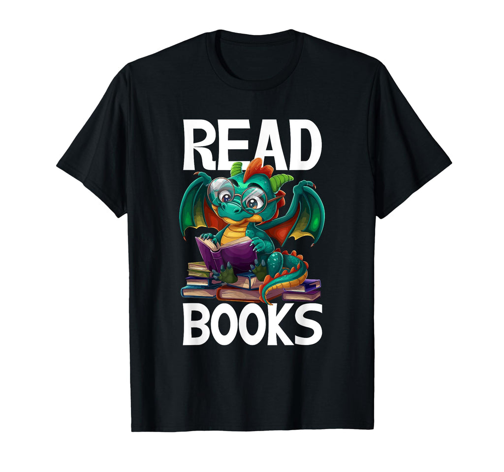 Reading Dragon Shirts Magical Book T-Shirt - Unique Graphic for Adults - T-Shirt, Sweatshirt, Hoodie