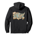 Across America Read Reading Book Hoodie - Custom Art Print Men Women - T-Shirt, Sweatshirt, Hoodie