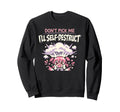 Anime Anxiety Overthinking Weeb Sweatshirt - Aesthetic Graphic Unisex - T-Shirt, Sweatshirt, Hoodie