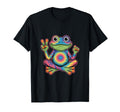 Psychedelic Frog Peace Sign T-Shirt - Casual Everyday Wear Unisex - T-Shirt, Sweatshirt, Hoodie