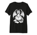 Dragon Reading Book Bookworm Books T-Shirt - Aesthetic Graphic for Adults - T-Shirt, Sweatshirt, Hoodie
