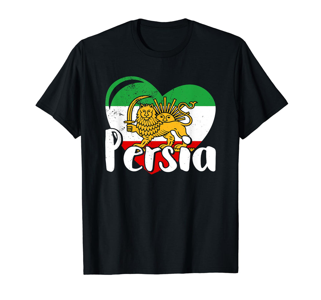 Persian Ancient Flags Iran Asia Farsi T-Shirt - Fun Novelty Design Unisex - T-Shirt, Sweatshirt, Hoodie