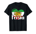 Persian Ancient Flags Iran Asia Farsi T-Shirt - Fun Novelty Design Unisex - T-Shirt, Sweatshirt, Hoodie