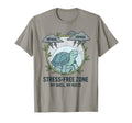 Stress Free Zone My Shell My Rules T-Shirt - Custom Art Print Unisex - T-Shirt, Sweatshirt, Hoodie