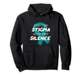 End Stigma Sexual Assault Awareness Hoodie - Custom Art Print Men Women - T-Shirt, Sweatshirt, Hoodie
