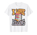 I Love Reading Book Lover Heart T-Shirt - Novelty Apparel Men Women - T-Shirt, Sweatshirt, Hoodie