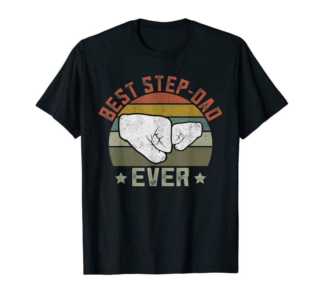Mens Best Step Dad Ever Funny T-Shirt - Casual Everyday Wear Men Women - T-Shirt, Sweatshirt, Hoodie