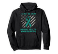 Its Okay To Not Be Okay Mental Health Hoodie - Graphic Print Men Women - T-Shirt, Sweatshirt, Hoodie