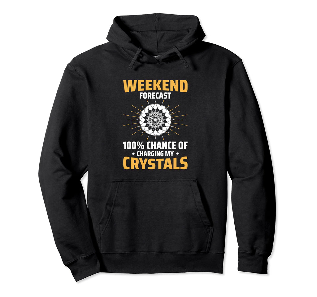 Chakra Gems Witchy Crystal Healing Hoodie - Novelty Apparel for Adults - T-Shirt, Sweatshirt, Hoodie