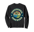 Professional Bookworm Bookish Sweatshirt - Casual Everyday Wear Unisex - T-Shirt, Sweatshirt, Hoodie