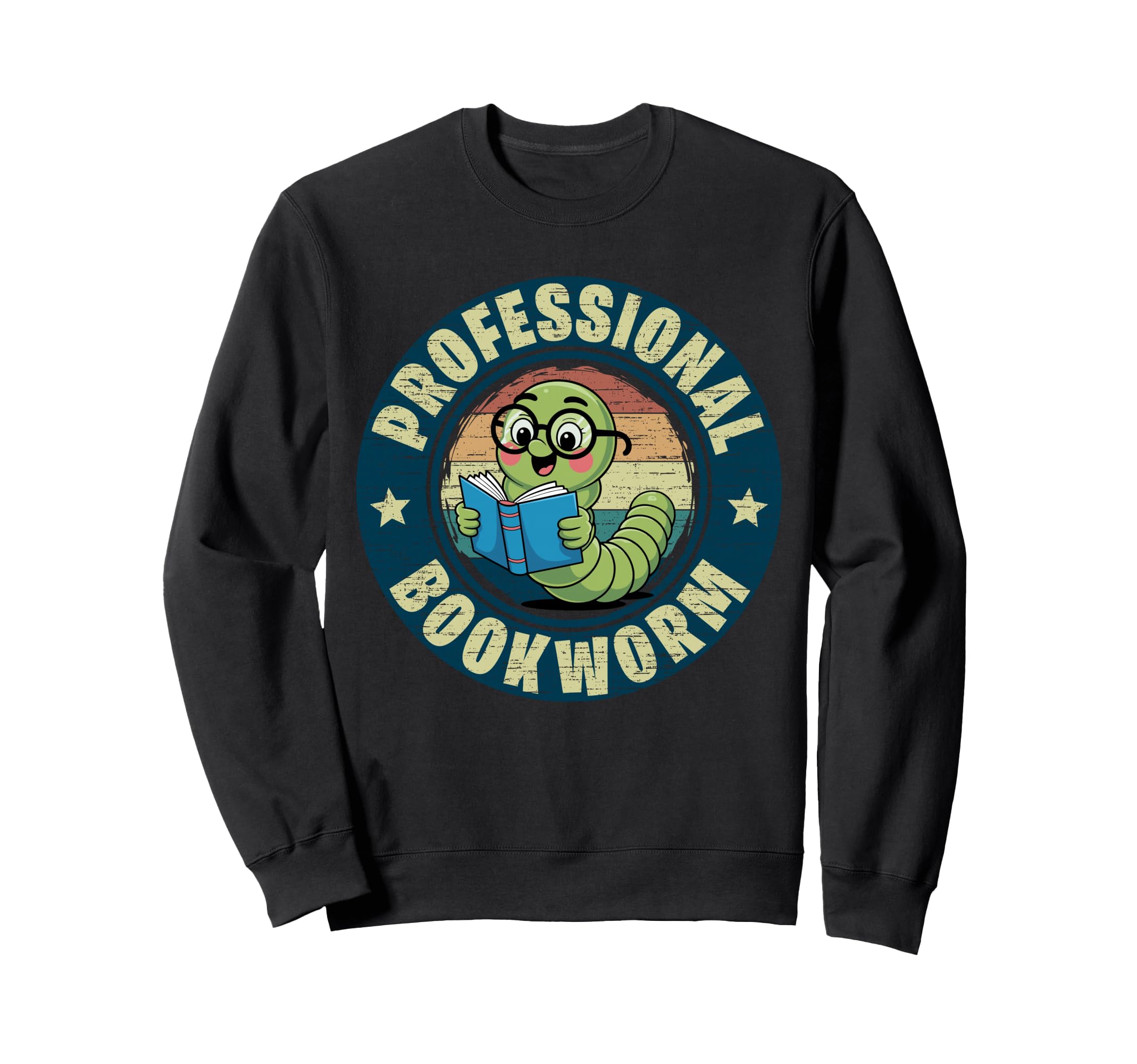 Professional Bookworm Bookish Sweatshirt - Casual Everyday Wear Unisex - T-Shirt, Sweatshirt, Hoodie