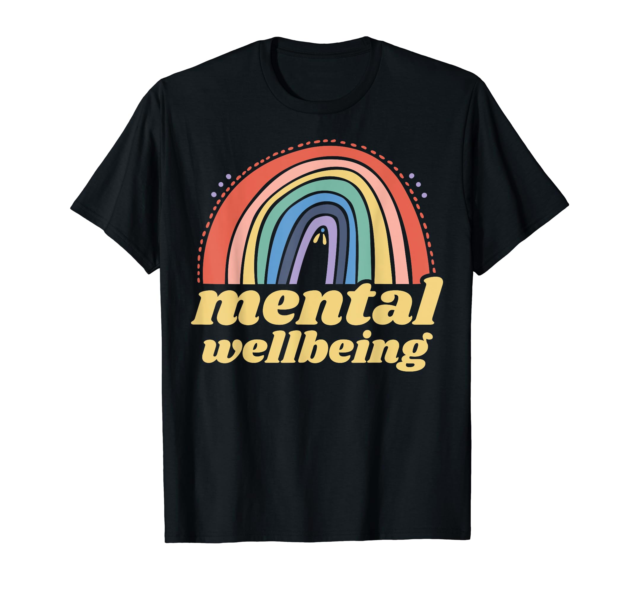 Mental Wellbeing Depression Mental T-Shirt - Fun Novelty Design Men Women - T-Shirt, Sweatshirt, Hoodie