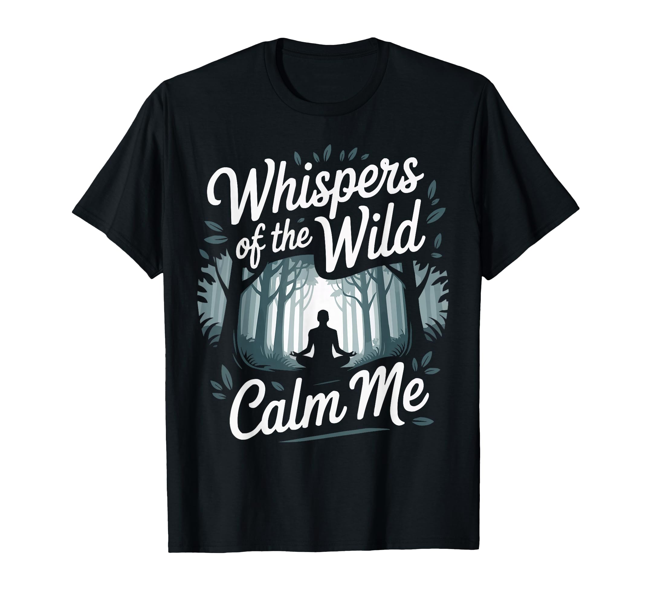 Shinrin Yoku Nature Therapy Tree T-Shirt - Fun Novelty Design Men Women - T-Shirt, Sweatshirt, Hoodie