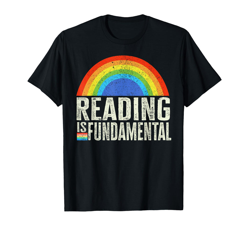 Reading Is Fundamental Geeky Bookworm T-Shirt - Unique Graphic Unisex - T-Shirt, Sweatshirt, Hoodie