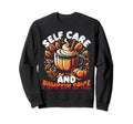 Autumn Fall Aesthetic Pumpkin Spice Self Sweatshirt - Graphic Print Unisex - T-Shirt, Sweatshirt, Hoodie