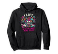 I Lift So I Can Carry More Books Hoodie - Aesthetic Graphic for Adults - T-Shirt, Sweatshirt, Hoodie
