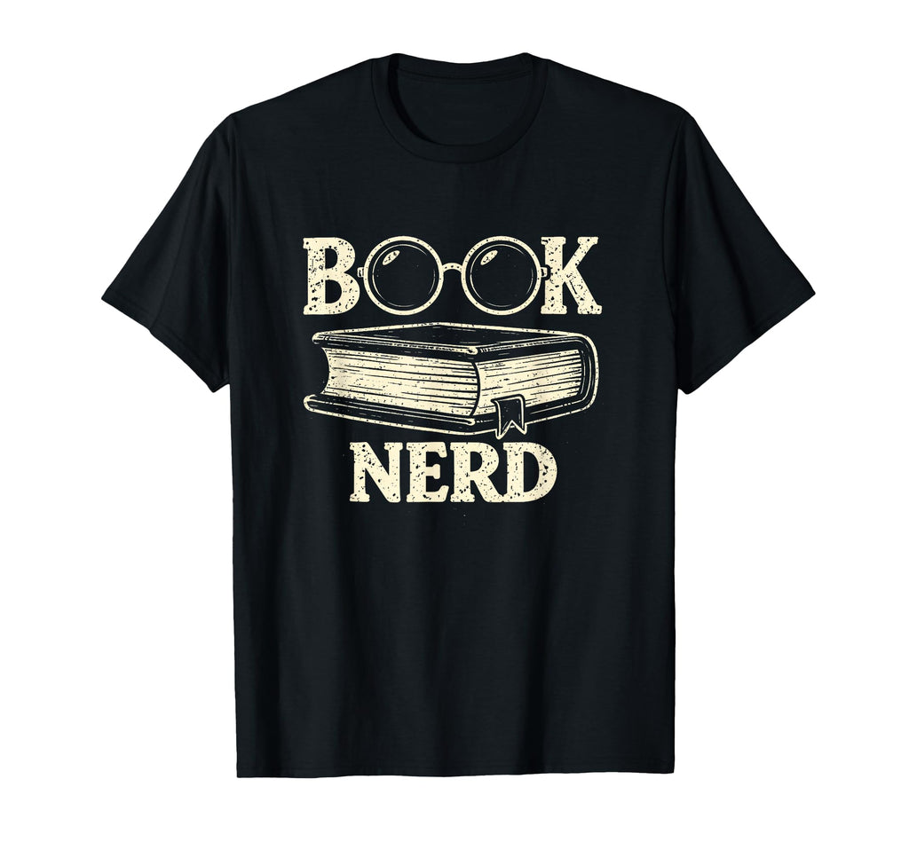Old School Book Nerd Typography T-Shirt - Streetwear Style Unisex - T-Shirt, Sweatshirt, Hoodie