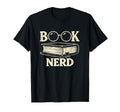 Old School Book Nerd Typography T-Shirt - Streetwear Style Unisex - T-Shirt, Sweatshirt, Hoodie