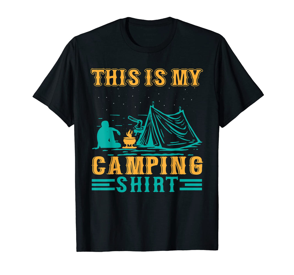 This Is My Camping Funny Camper T-Shirt - Streetwear Style Unisex - T-Shirt, Sweatshirt, Hoodie