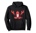 Meditation Lobster Yoga Pose Relaxing Hoodie - Streetwear Style Unisex - T-Shirt, Sweatshirt, Hoodie