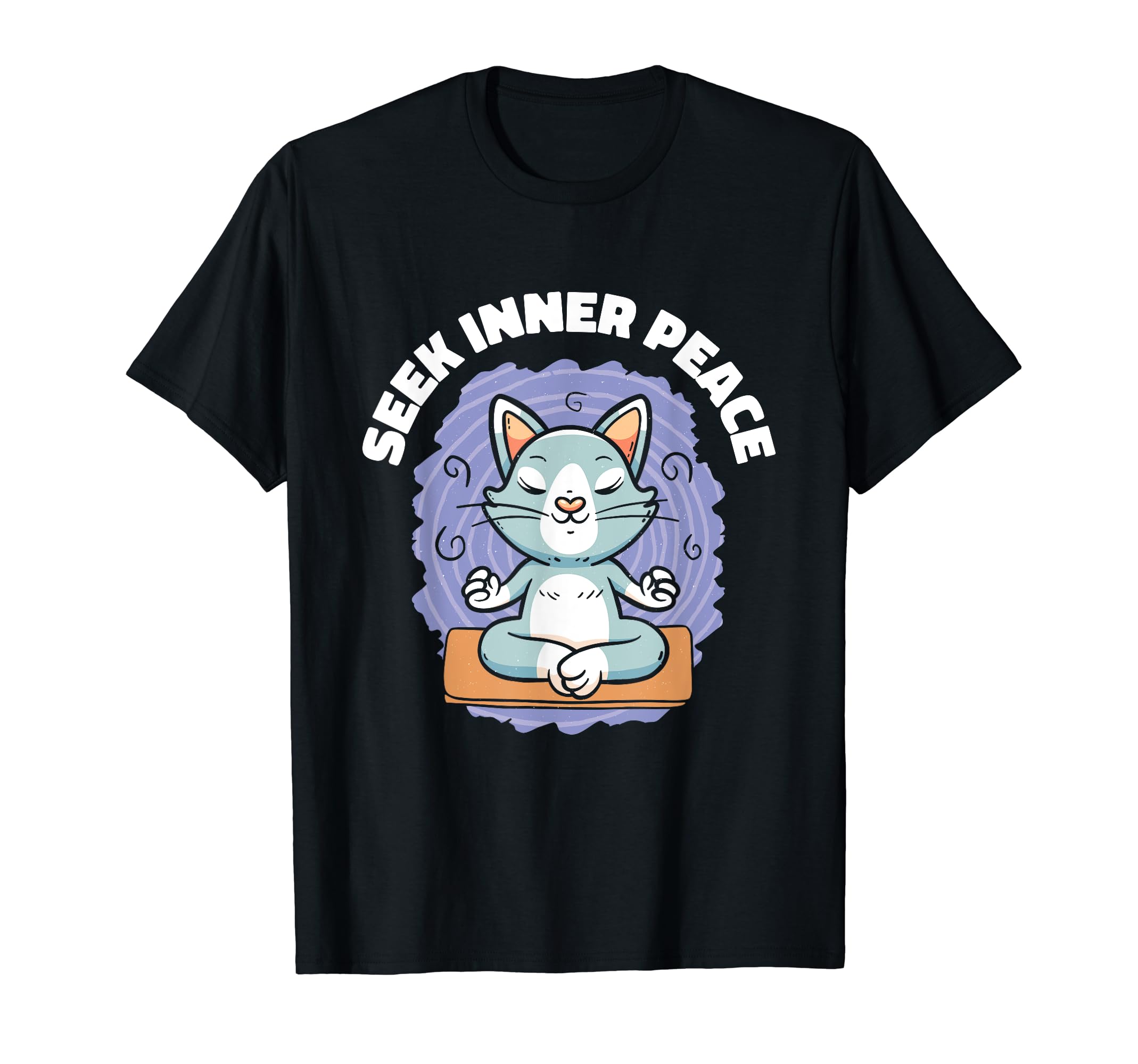 Seek Inner Peace Calmness Serenity T-Shirt - Minimalist Print for Adults - T-Shirt, Sweatshirt, Hoodie