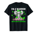 Elephant Im Warrior Mental Health T-Shirt - Fun Novelty Design Unisex - T-Shirt, Sweatshirt, Hoodie