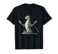 Meditation Leopard Yoga Pose Relaxing T-Shirt - Aesthetic Graphic Unisex - T-Shirt, Sweatshirt, Hoodie