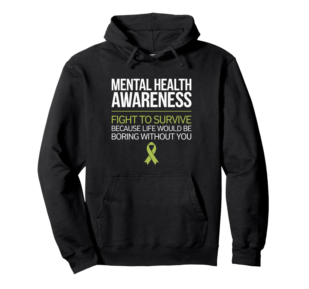 Mental Health Awareness Month Green Sweatshirt - Graphic Print for Adults - T-Shirt, Sweatshirt, Hoodie