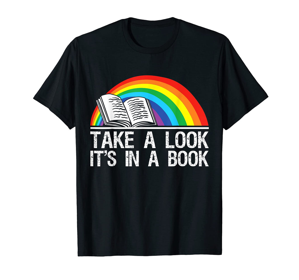 Take Its Book Bookworm Teacher T-Shirt - Novelty Apparel for Adults - T-Shirt, Sweatshirt, Hoodie