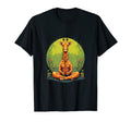 Yoga Giraffe Meditation Mindfulness T-Shirt - Aesthetic Graphic for Adults - T-Shirt, Sweatshirt, Hoodie
