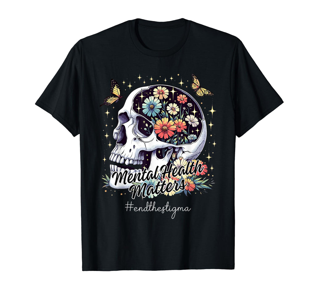 Mental Health Matters Awareness Month T-Shirt - Unique Graphic for Adults - T-Shirt, Sweatshirt, Hoodie