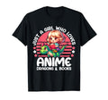 Just Who Loves Anime Dragons And Books T-Shirt - Streetwear Style Unisex - T-Shirt, Sweatshirt, Hoodie