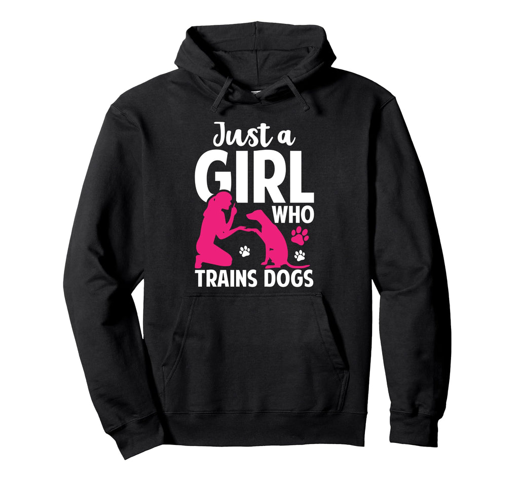Who Trains Dogs Training Funny Dog Hoodie - Fun Novelty Design Unisex - T-Shirt, Sweatshirt, Hoodie