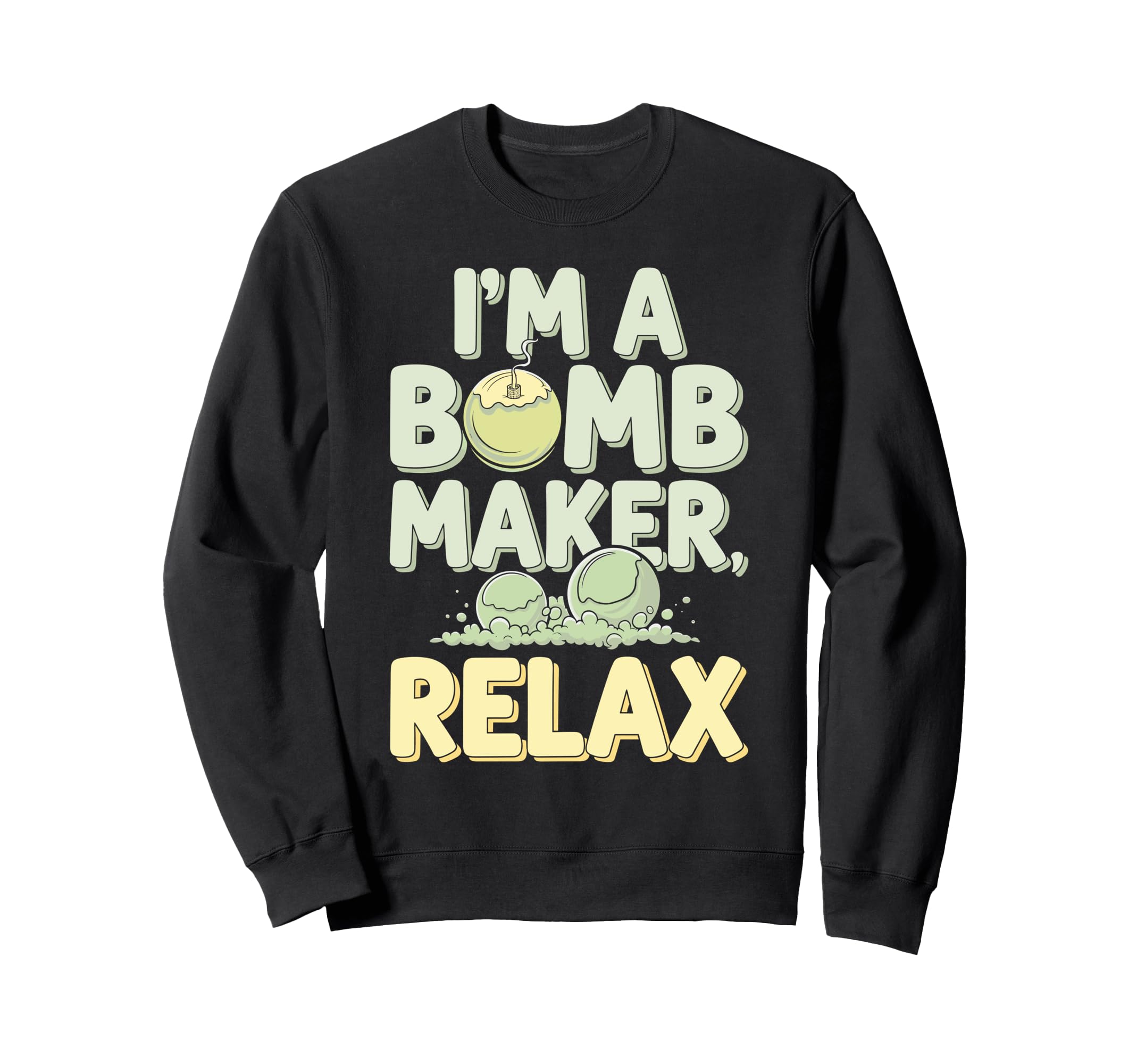 Diy Bath Bomb Maker Homemade Self Sweatshirt - Trendy Graphic for Adults - T-Shirt, Sweatshirt, Hoodie