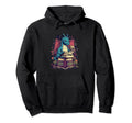 Book Dragon Reading Books Bookworm Fantasy Hoodie - Streetwear Style Unisex - T-Shirt, Sweatshirt, Hoodie