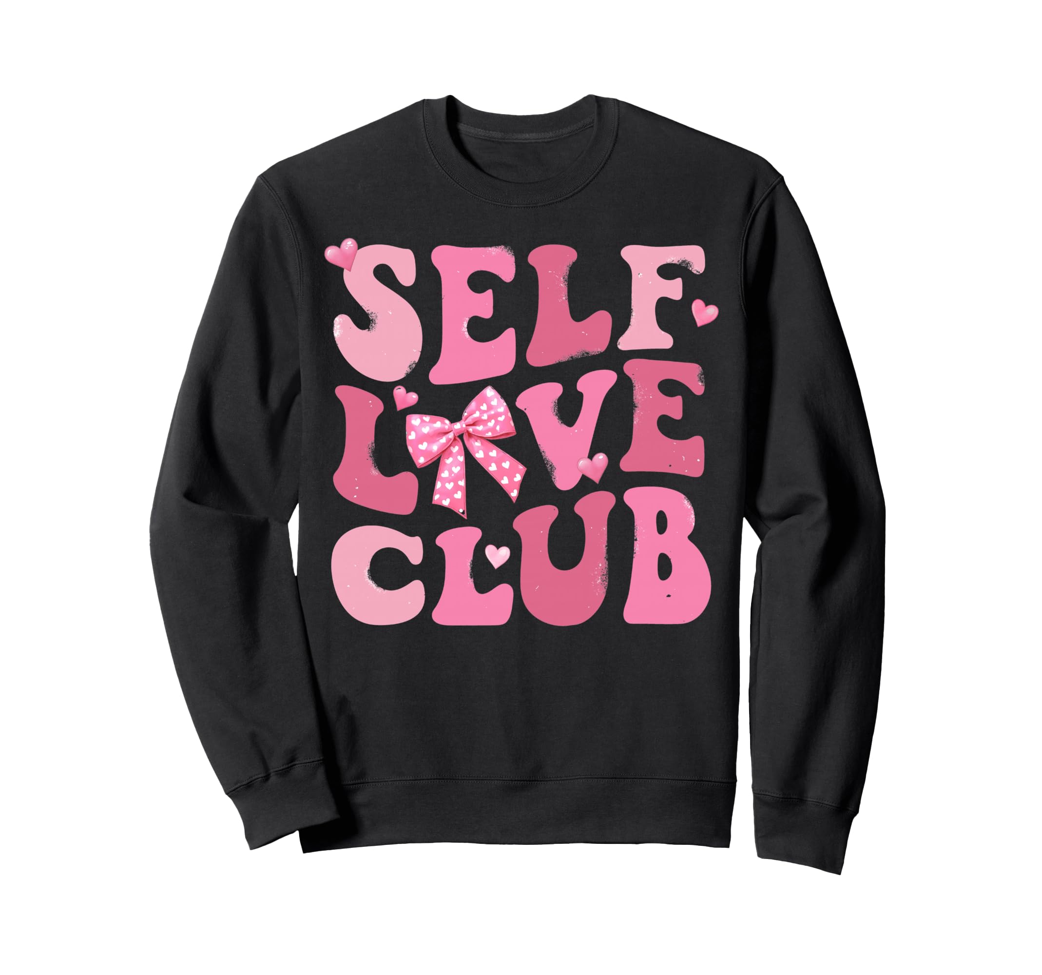 Valentines Day Self Love Social Sweatshirt - Fun Novelty Design for Adults - T-Shirt, Sweatshirt, Hoodie