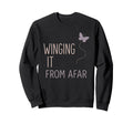 Anti Social Butterfly Introvert Meme Sweatshirt - Trendy Graphic Men Women - T-Shirt, Sweatshirt, Hoodie