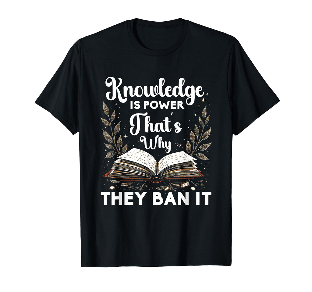 Knowledge Is Power Book Club Librarian T-Shirt - Streetwear Style Unisex - T-Shirt, Sweatshirt, Hoodie