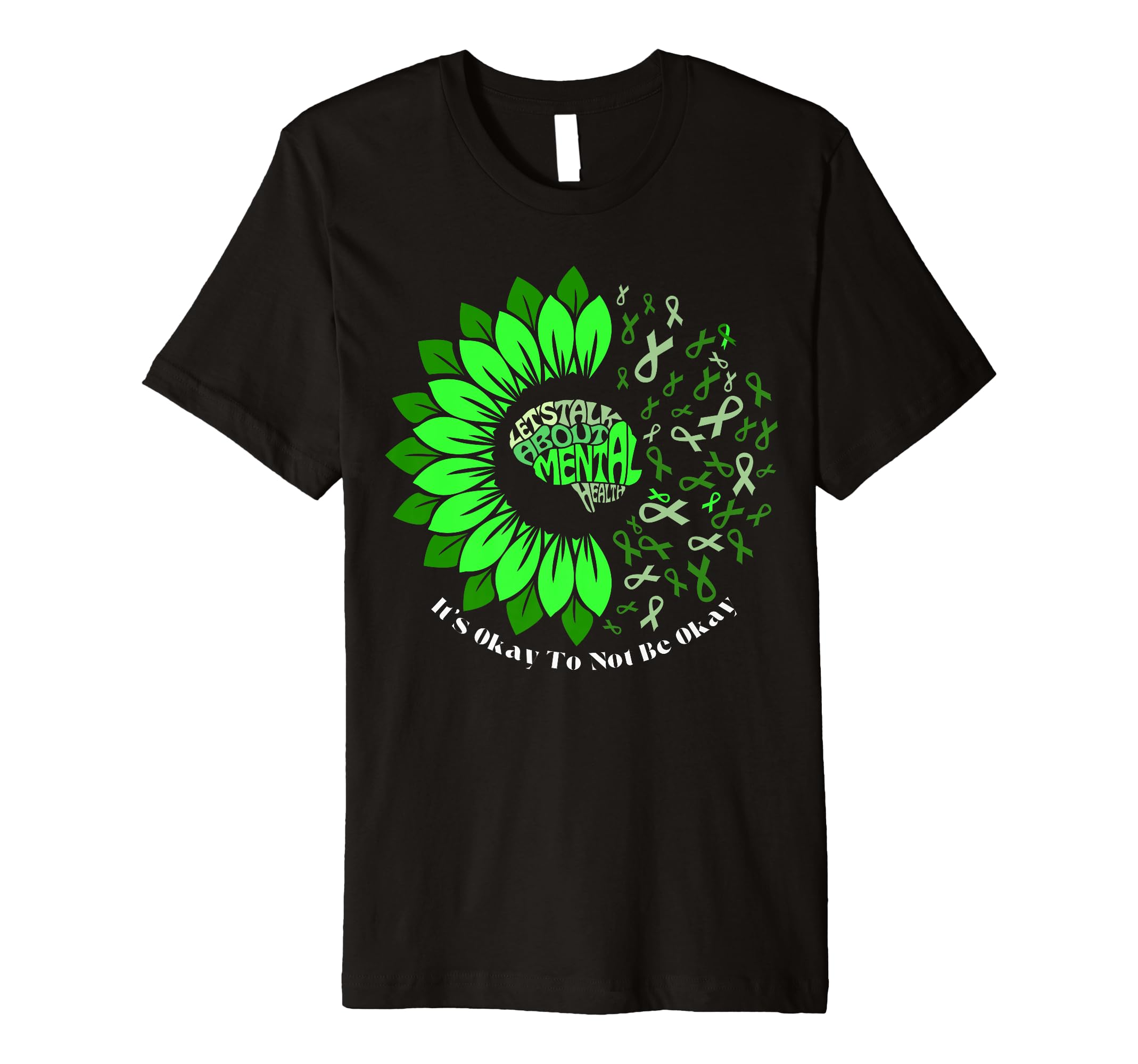 Its Okay To Not Be Okay Mental T-Shirt - Minimalist Print for Adults - T-Shirt, Sweatshirt, Hoodie