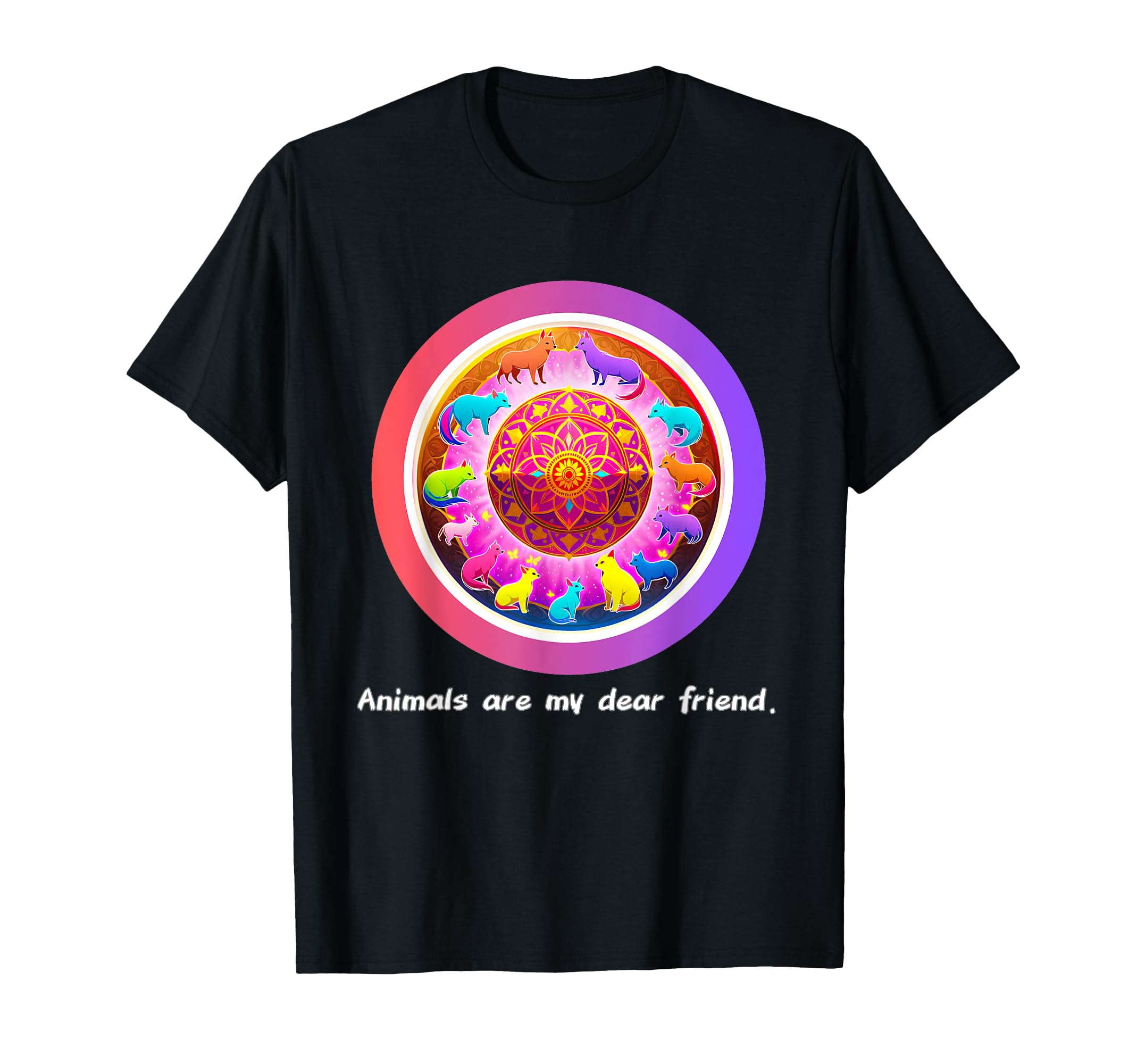 Animals Are My Best Friends T-Shirt - Casual Everyday Wear for Adults - T-Shirt, Sweatshirt, Hoodie