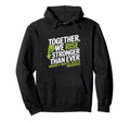 Together We Rise Boxing Glove Mental Hoodie - Novelty Apparel for Adults - T-Shirt, Sweatshirt, Hoodie