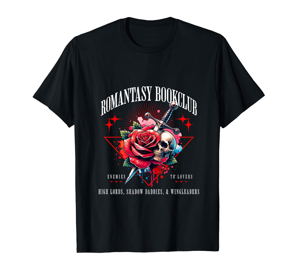 Romantasy Bookclub Fantasy Romance T-Shirt - Casual Everyday Wear Unisex - T-Shirt, Sweatshirt, Hoodie