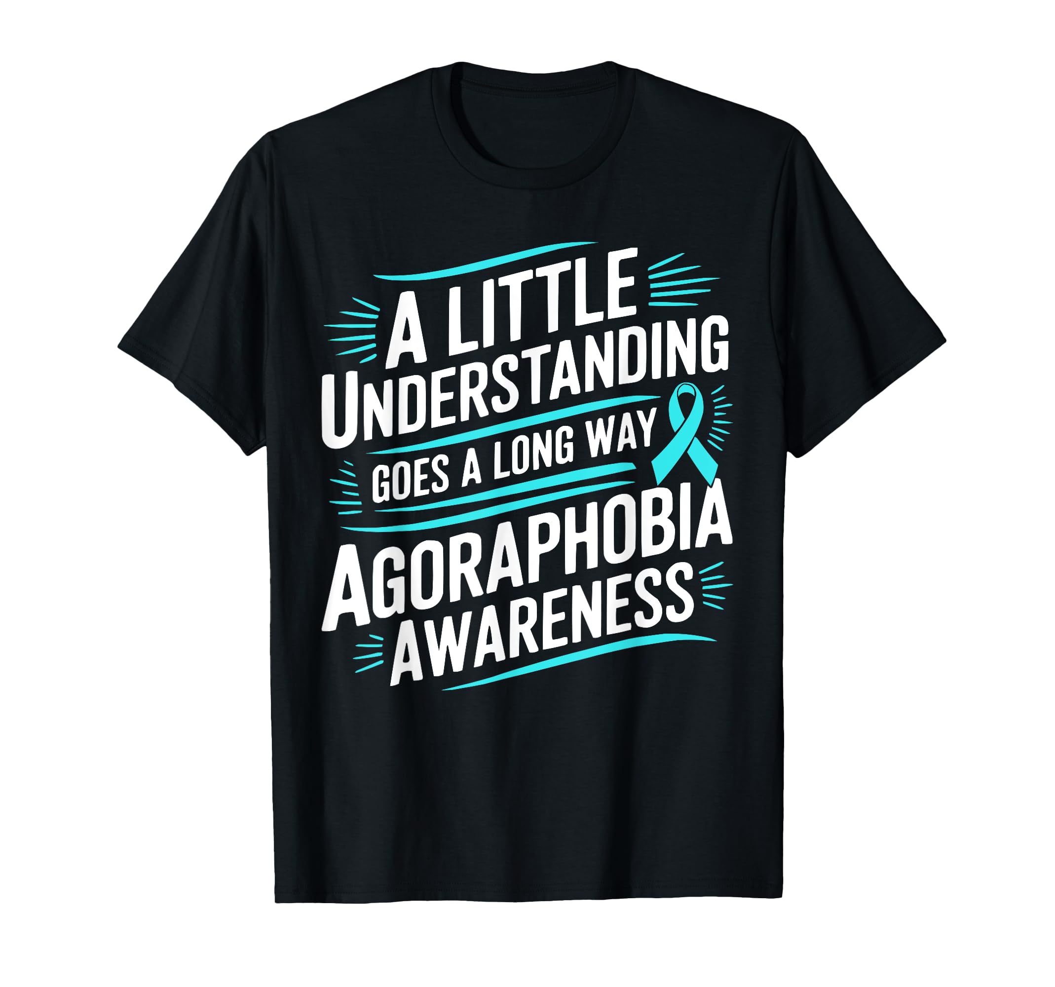 Agoraphobia Awareness Fighter Anti T-Shirt - Custom Art Print for Adults - T-Shirt, Sweatshirt, Hoodie