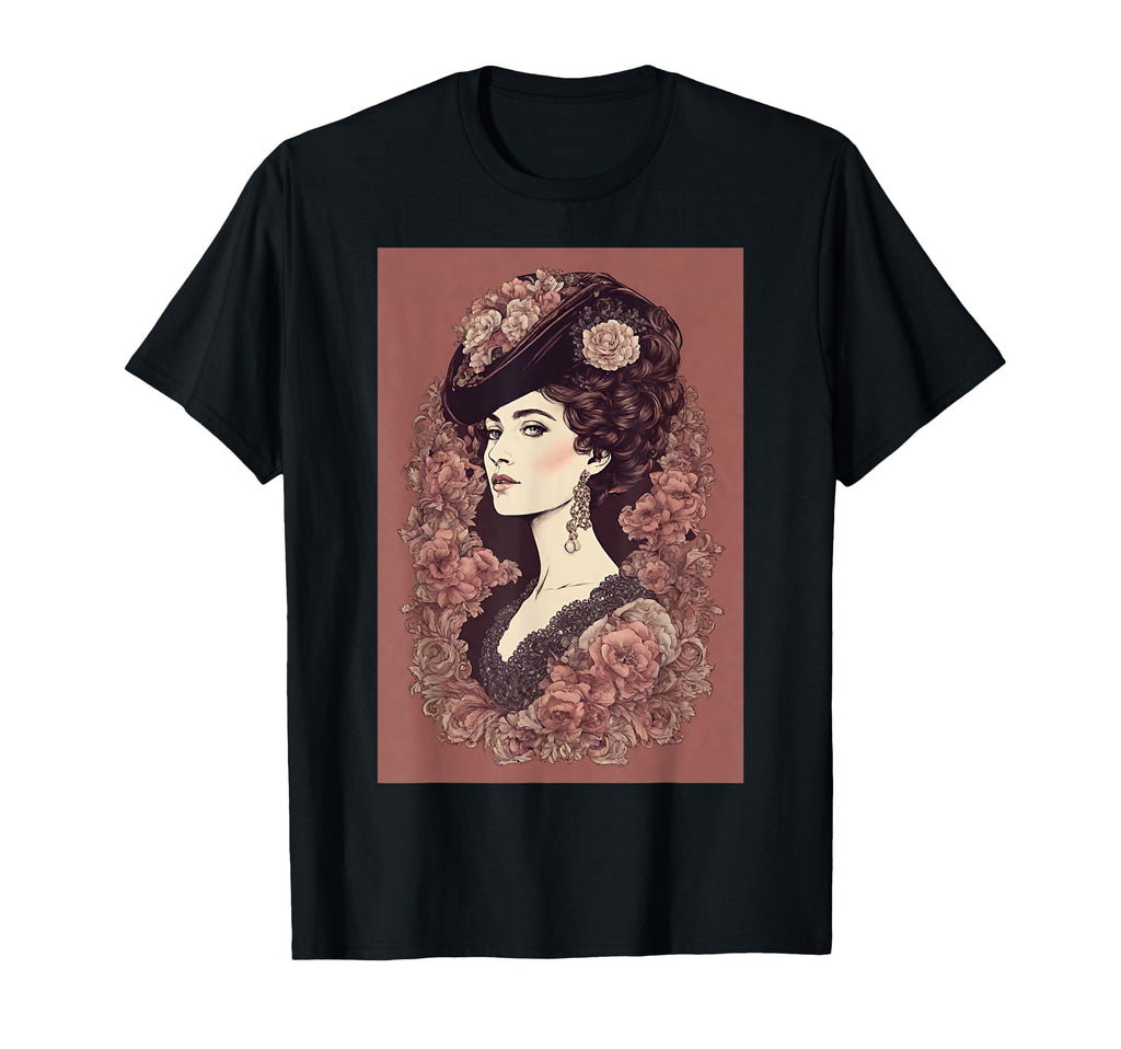 Anna Karenina Tolstoy Portrait T-Shirt - Aesthetic Graphic for Adults - T-Shirt, Sweatshirt, Hoodie