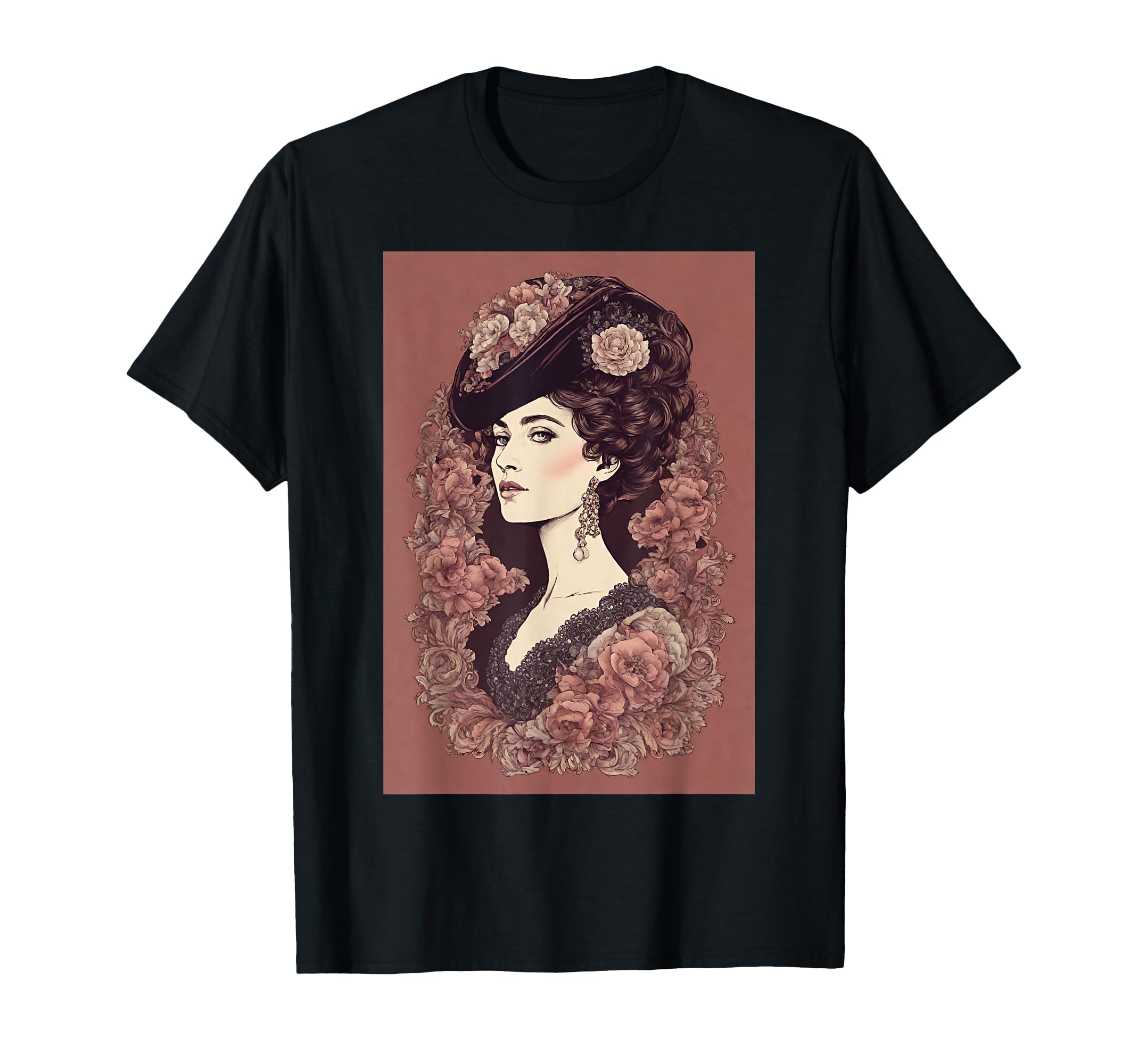 Anna Karenina Tolstoy Portrait T-Shirt - Aesthetic Graphic for Adults - T-Shirt, Sweatshirt, Hoodie