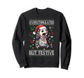 Overstimulated But Festive Sweatshirt - Casual Everyday Wear for Adults - T-Shirt, Sweatshirt, Hoodie